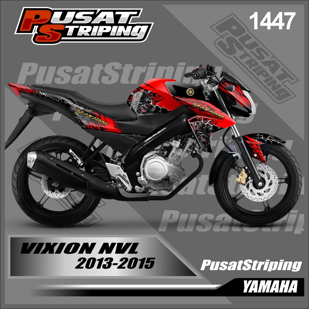 Decal Vixion Nvl 2015 Full Body Dekal Ful Body Custom Vixion Nvl 2015