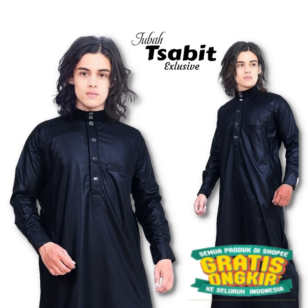 JUBAH PRIA | GAMIS MEWAH STYLE HARAMAIN 031/ Hijau sage lumut army ijo
