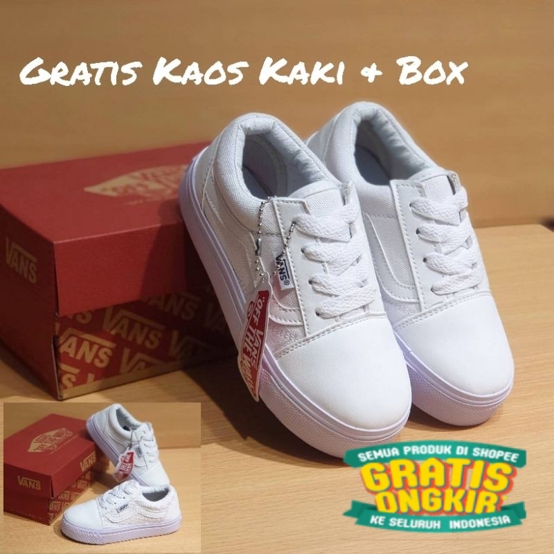 Kualitas Import// Sepatu Anak Laki Laki Perempuan Vans01 OldSkool Anak Berkualitas Anti Slipp/ marun