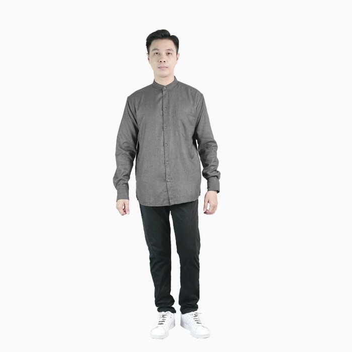 Koko Kemeja koko Lengan panjang Pria muslim model terbaru