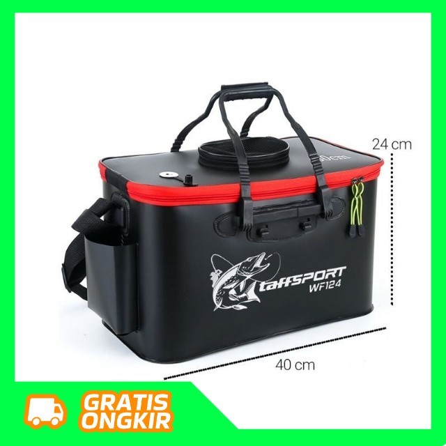 BOX UMPAN 40CM/BOX UMPAN PANCING/BOX LIPAT PANCING/KOTAK UMPAN UDANG IDUP/PANCING