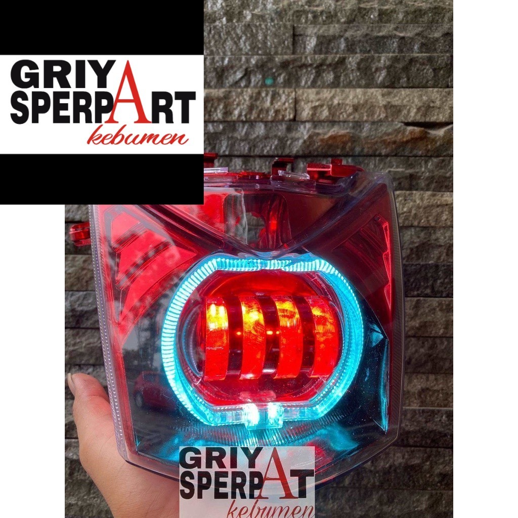 LAMPU DEPAN BEAT FI 2012-2015 BILED PROJIE LED
