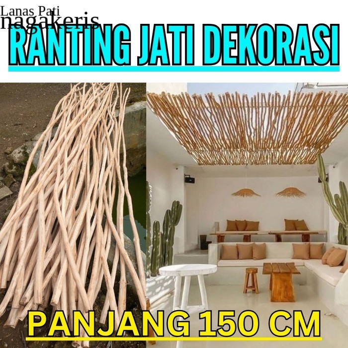 

kayu ranting jati Bahan Atap Dekoratif nuansa abstrak FNX011 XD7