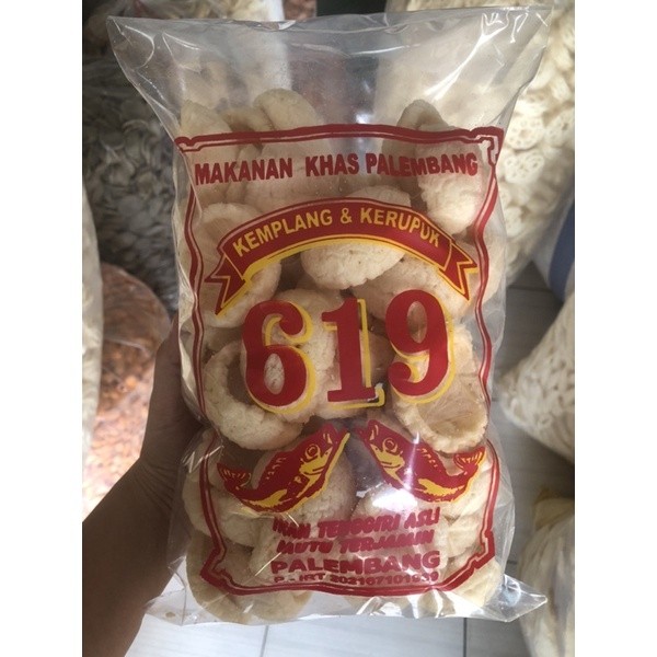 

Kemplang Mangkok Mini ikan tenggiri Palembang 250g