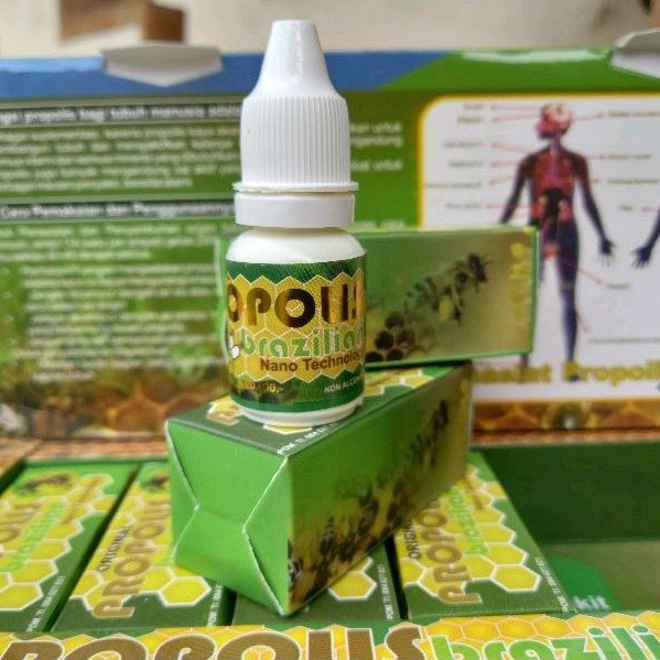 PROPOLIS HIJAU BRAZILIAN ASLI 100% ORIGINAL EXSTRAK PROPOLIS BRAZILIAN WITH NANO