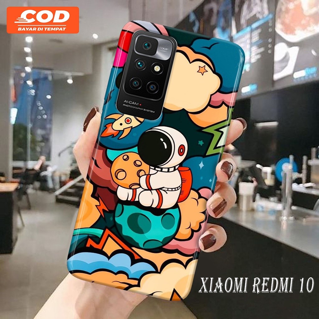 Case REDMI 10 Fashion Casing ASTRONOT Hardcase 3D Fullprint Kesing REDMI 10 - Casing REDMI 10 - Sili