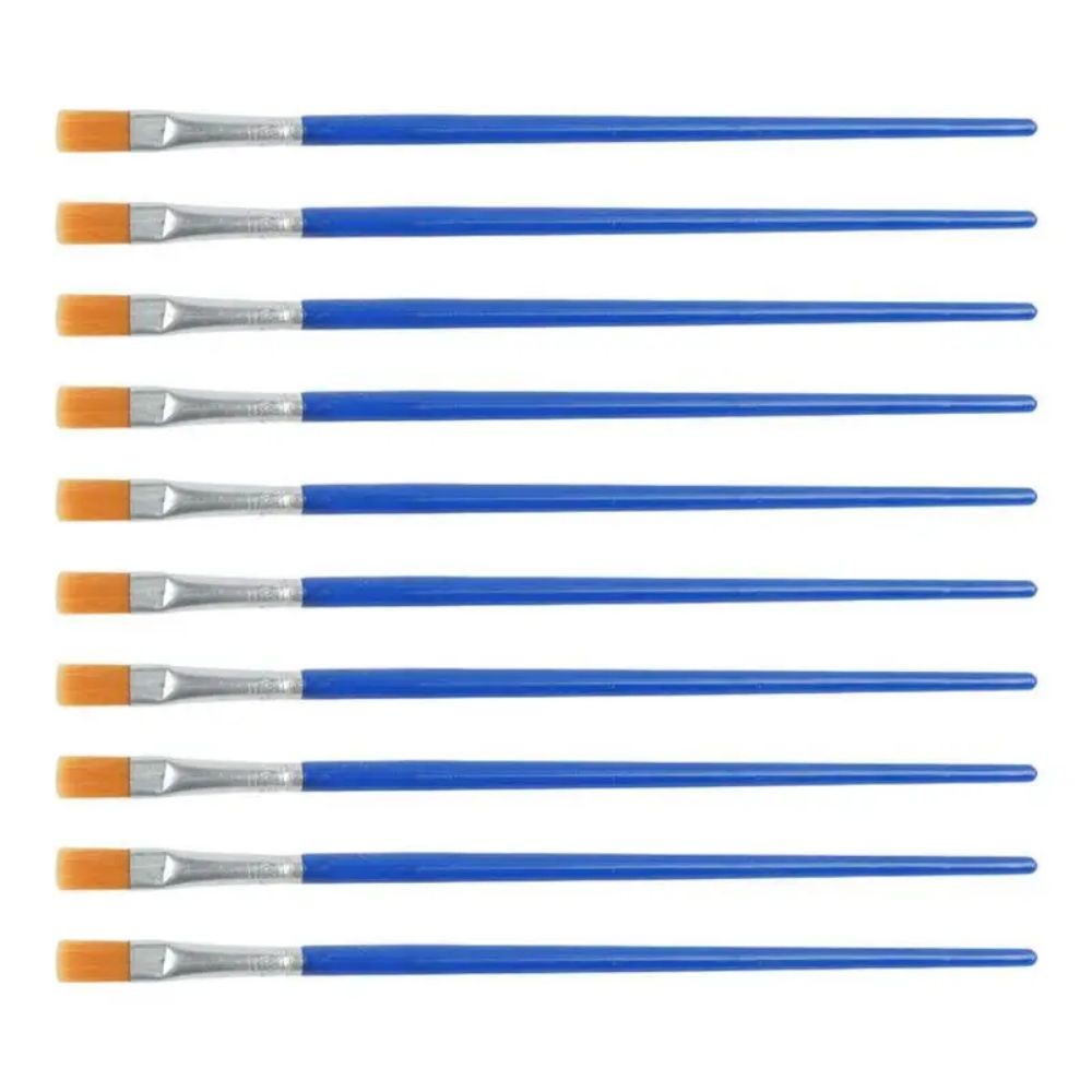 

Nylon Painting Brushes Paint Detail Brushes Nylon Hair Artist Paintbrushes For Acrylic Oil Ink Water Color Gouache