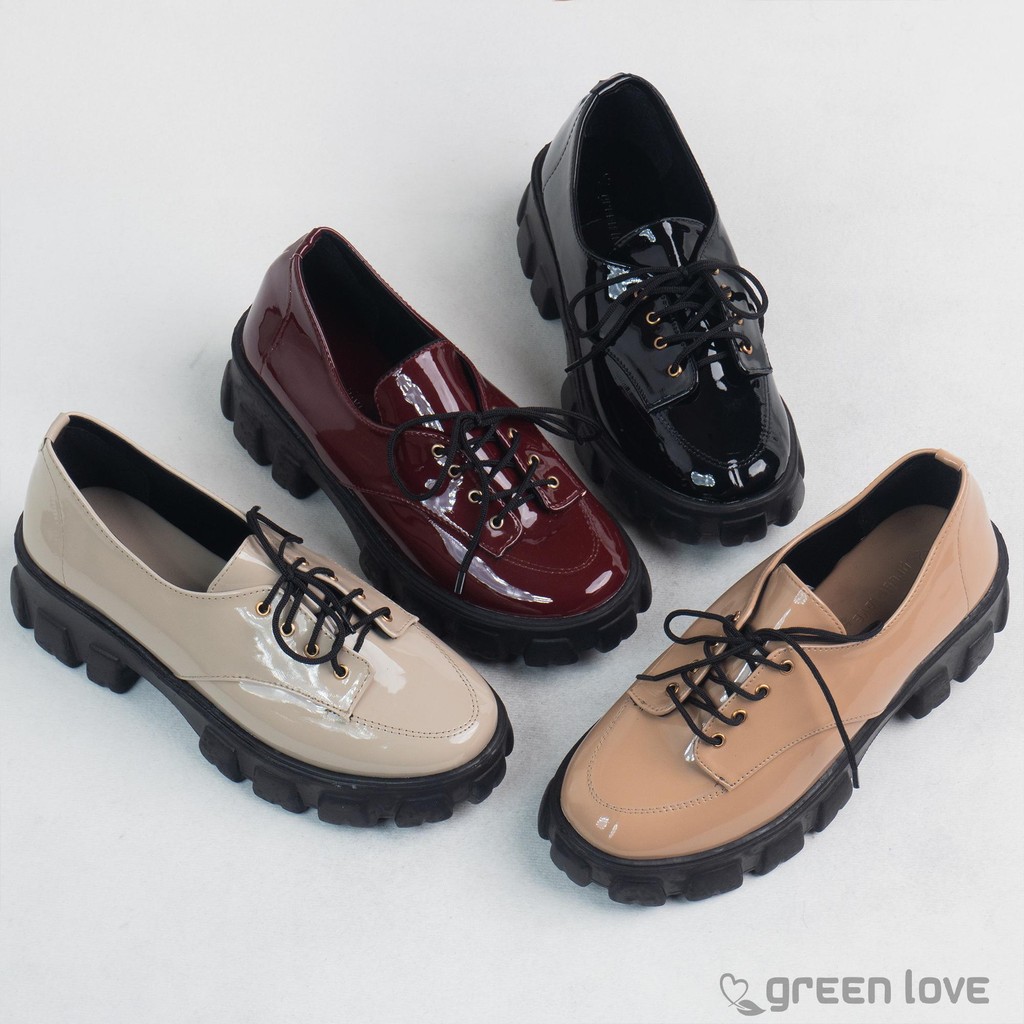 Green Love Sepatu Docmart Wanita JOVIE