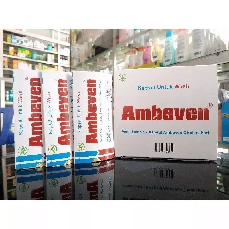 AMBEVEN & NUTRAFOR WAZZIR (Obat Ambien/ Wasir) - CBY