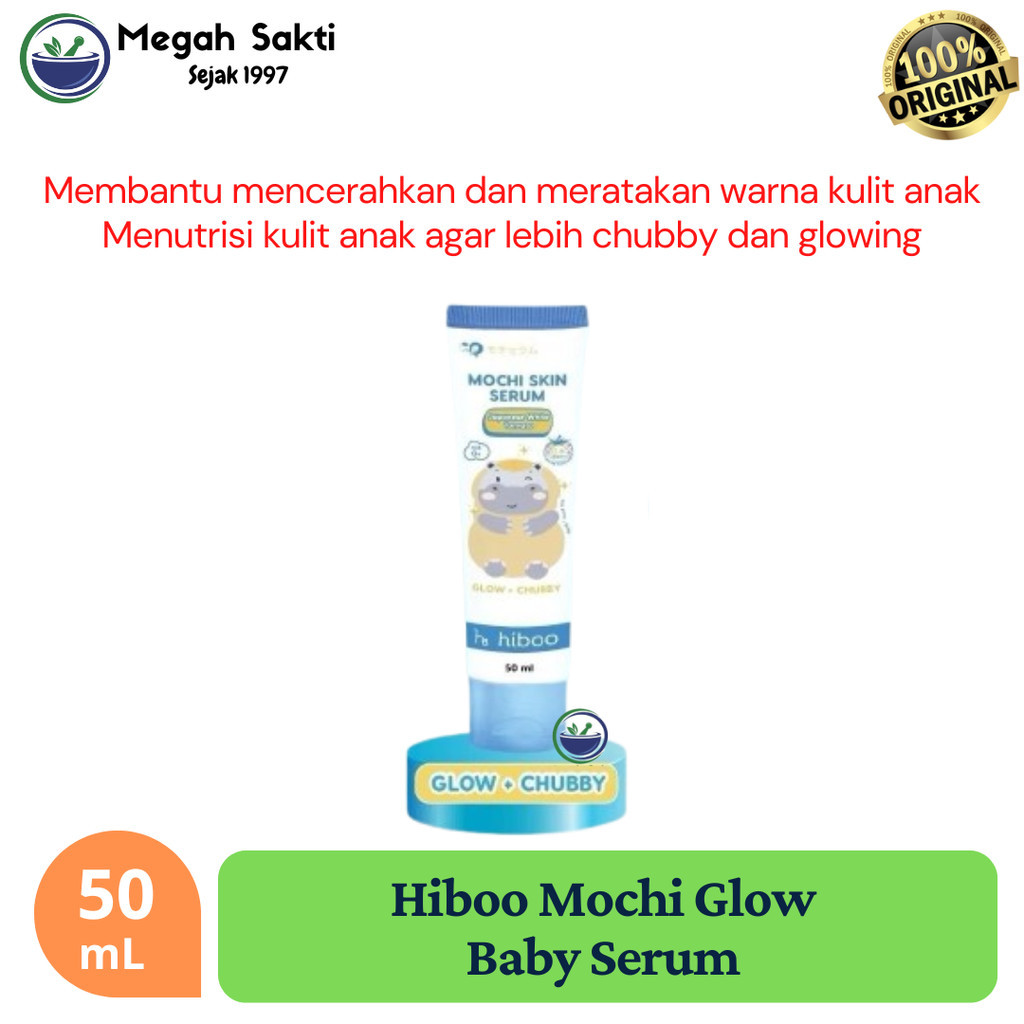 MGS - Hiboo Mochi Glow Baby Serum with Japanese White Tomato 2 in 1 Face Cream Bayi & Body Lotion Ba
