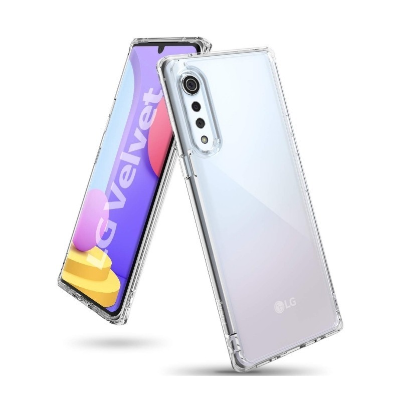 CASE LG VELVET ULTRATHIN CLEAR TRANSPARANT FULL PROTECTION