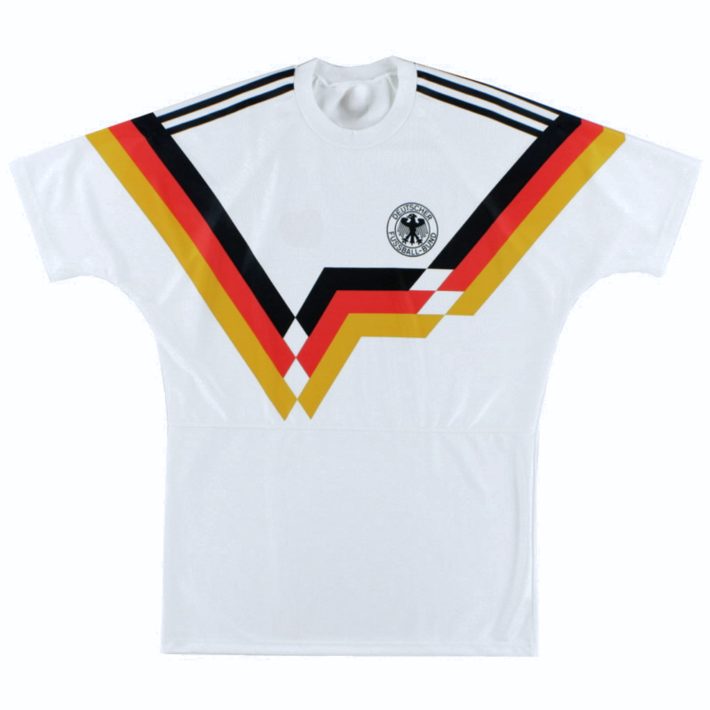 jersey jerman home kit 1990