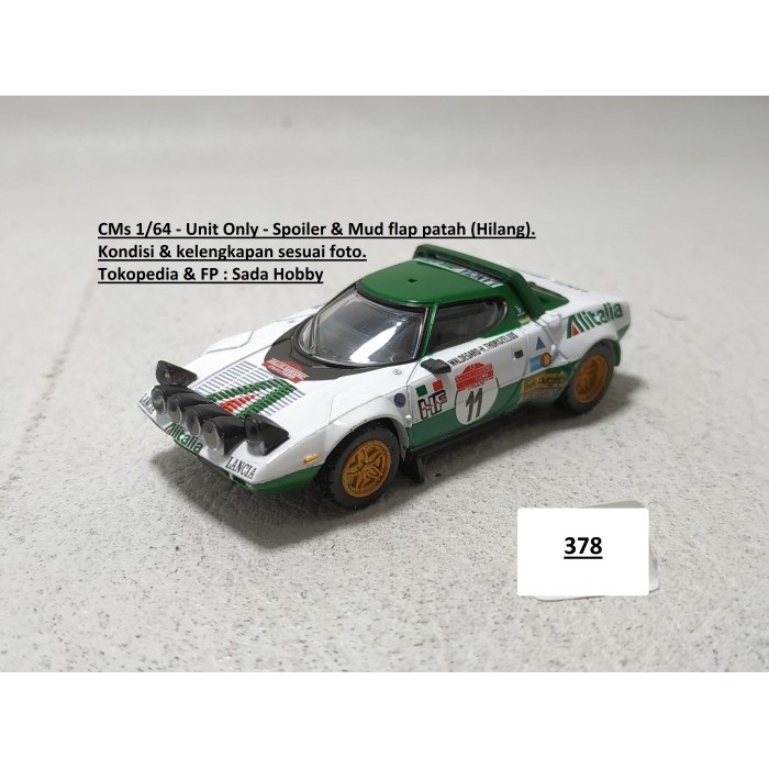 CMS 1/64 Lancia Stratos HF 1975 SANREMO Rally Car WRC Unit Only Minus