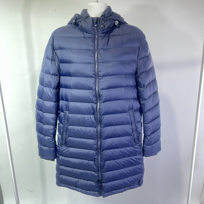 Massimo Dutti  Mens Men Duckdown Fill Power Men's Epiq Hooded Down Jacket Colour Black Duck Down Ins