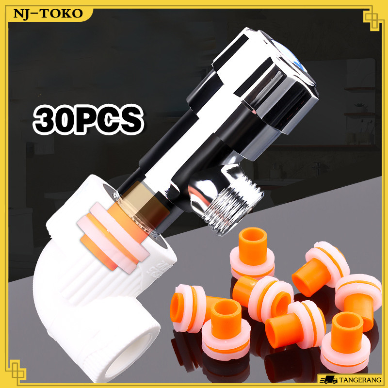 30PCS Seal Tape Rubber Kran Air 1/2 inch Karet Seal Kran 1/2 Kualitas Tinggi Seal Karet Kran Air