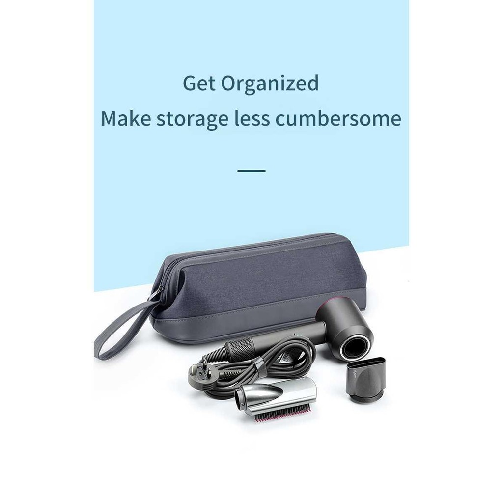 

BUBM Tas Travel Bag Organizer Pouch Hair Dryer Waterproof - BUB-39 Kulit