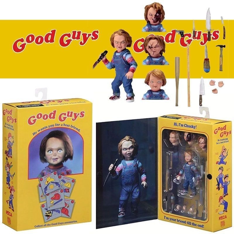 Boneka Hantu Kembali Soul Chachy Chucky Pemujaan Chachy Edisi Mewah Boneka Hantu Model Buatan Tangan