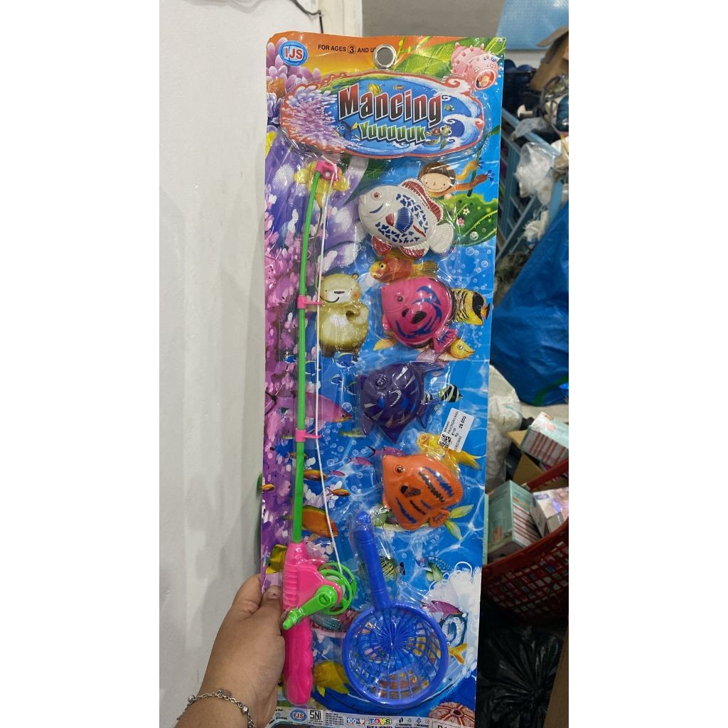 MAINAN ANAK PANCINGAN MAGNET BESAR / MANCING MANIA / FISHING GAME