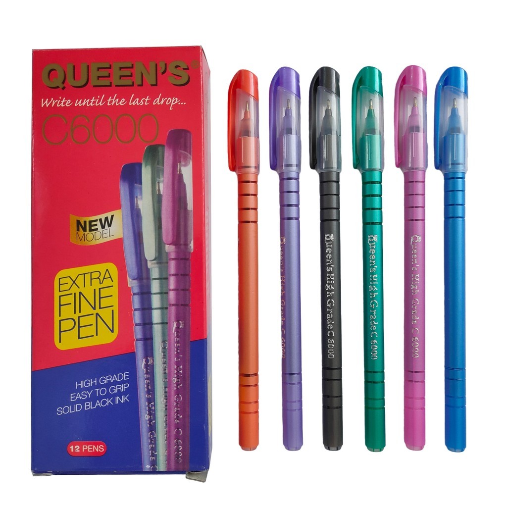 

Pulpen Faster QUEENS / Ballpoint QUEEN`S C6000