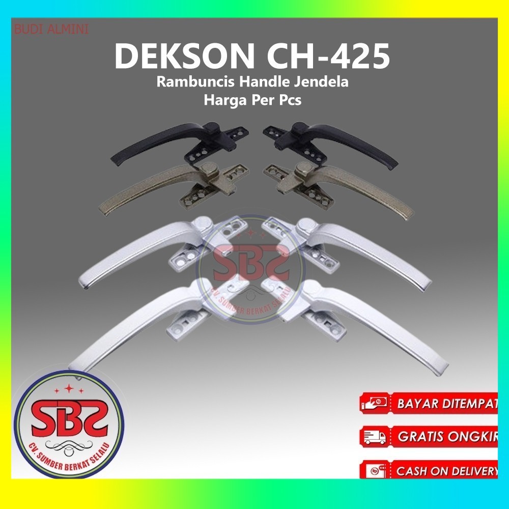 DEKSON Rambuncis Handle jendela - RAM BUNCIS - RAMBUNCIS - Dekson CH425 - Rambuncis Jendela Handle J