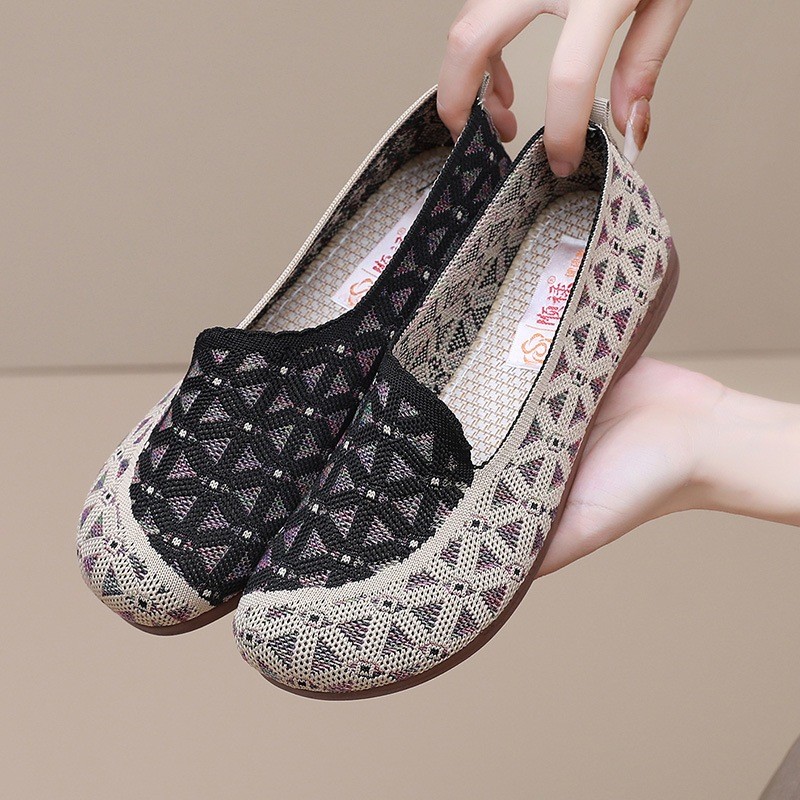 JP069 Sepatu Slip On Wanita Sepatu Nyaman