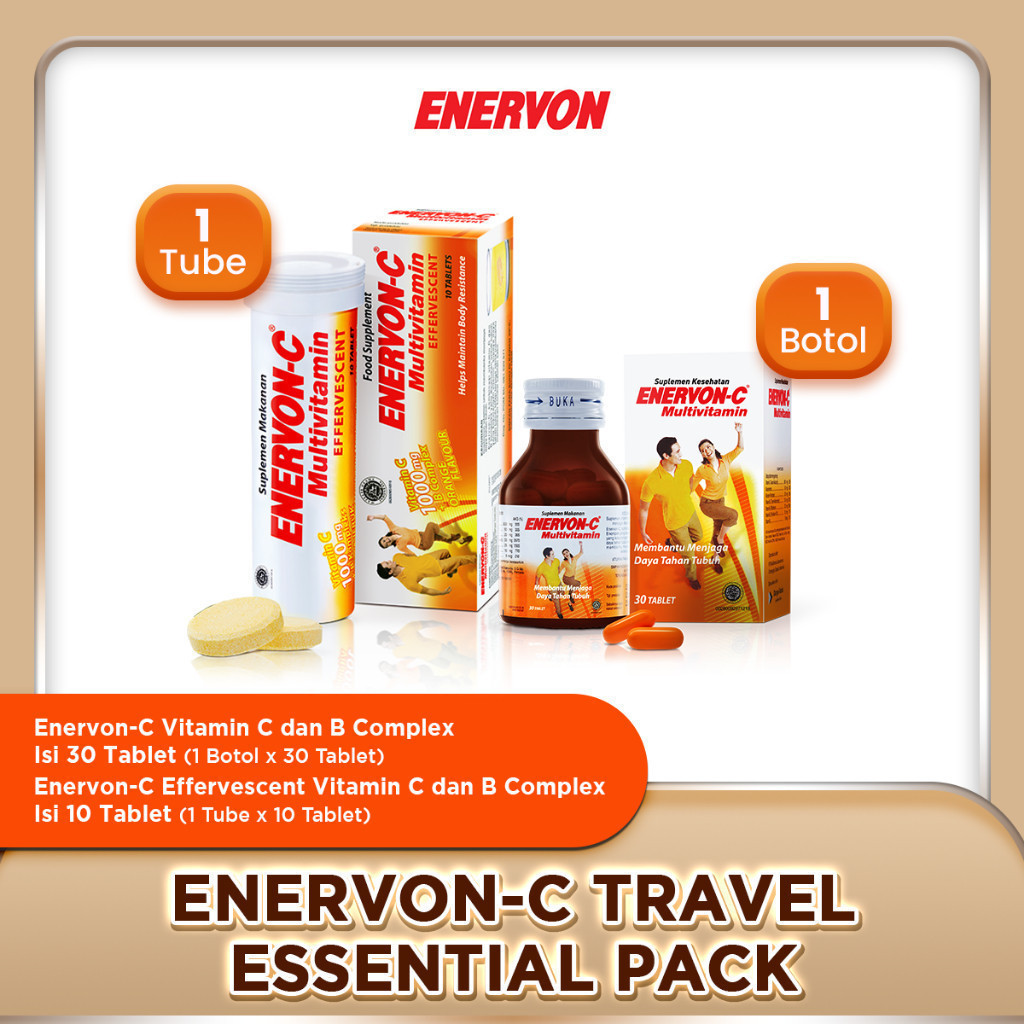 

Enervon-C Travel Essential Pack