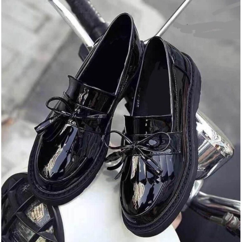 UKURAN SIZE 37 38 39 40 41 42 43 44 45 / Sepatu Docmart Wanita / Sepatu Flat Wanita Korea / Sepatu L