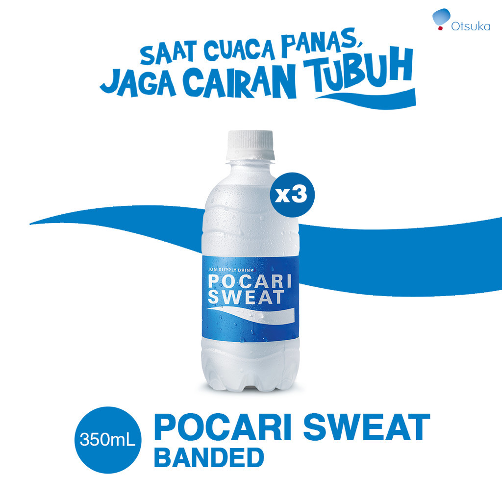 

POCARI SWEAT Pet 350ml - 3 Botol