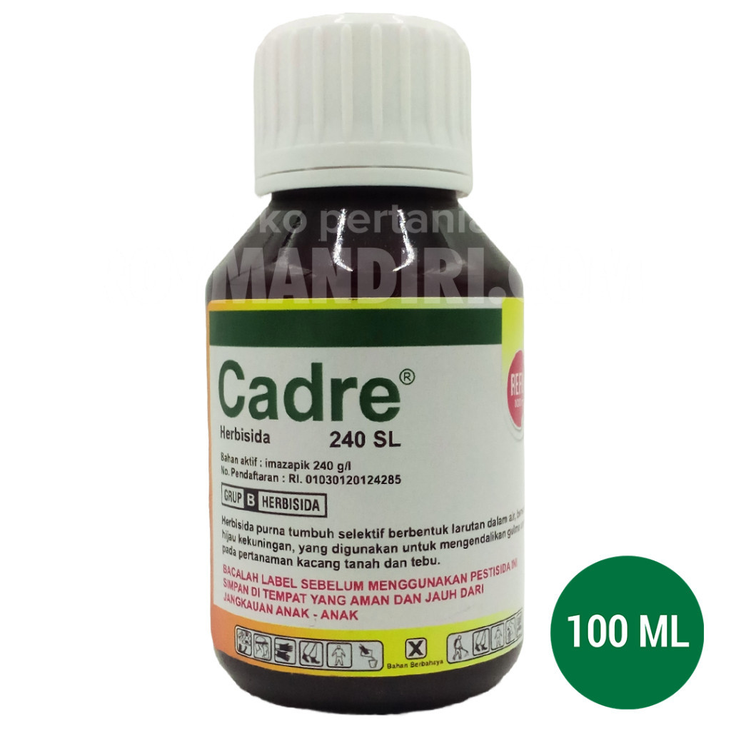 Herbisida Sistemik Selektif Kacang Tanah Cadre 240SL @100ml kemasan pabrik