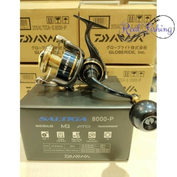 REEL PANCING DAIWA SALTIGA 8000-P 2020 - ORIGINAL JAPAN