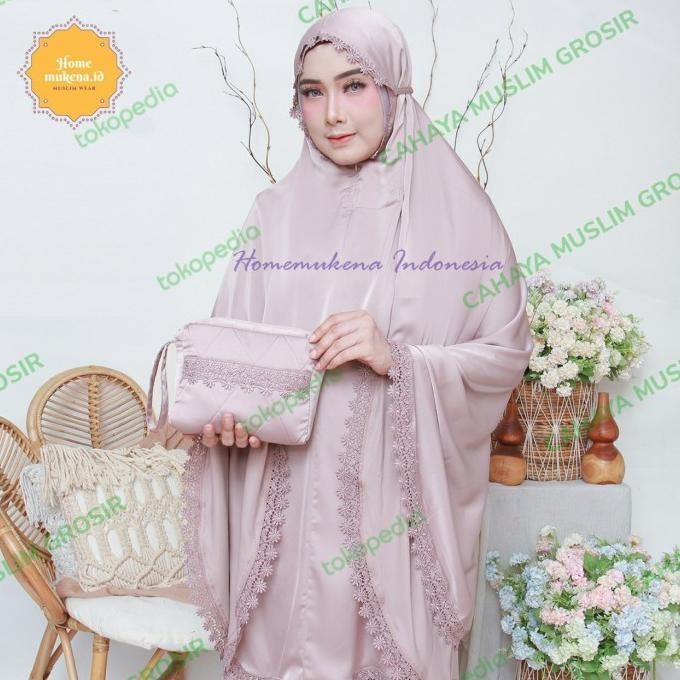 Mukena ROYALE PREMIUM SILK Signature Sutera Mewah Exclusive