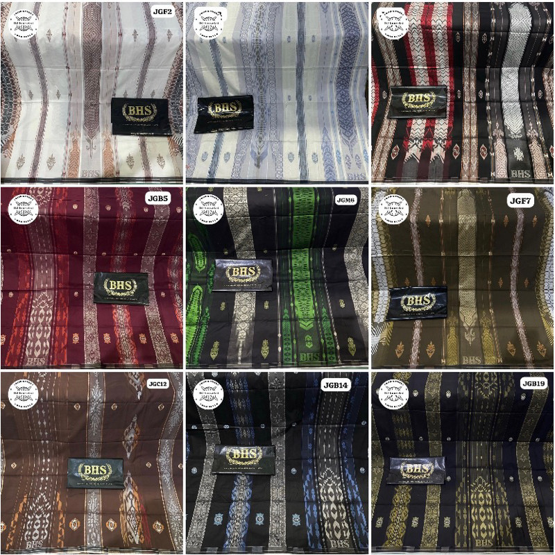 FLASH SALE Sarung BHS EXCELLENT JACQUARD Afkir Songket Jacquard JGF JGM JGH JSA JGB JGC Copper COOPE