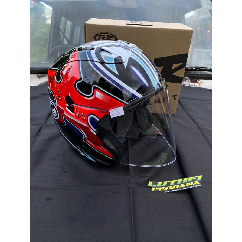 HELM TSR NAKANO SHURIKEN SILVER NEW EDITION