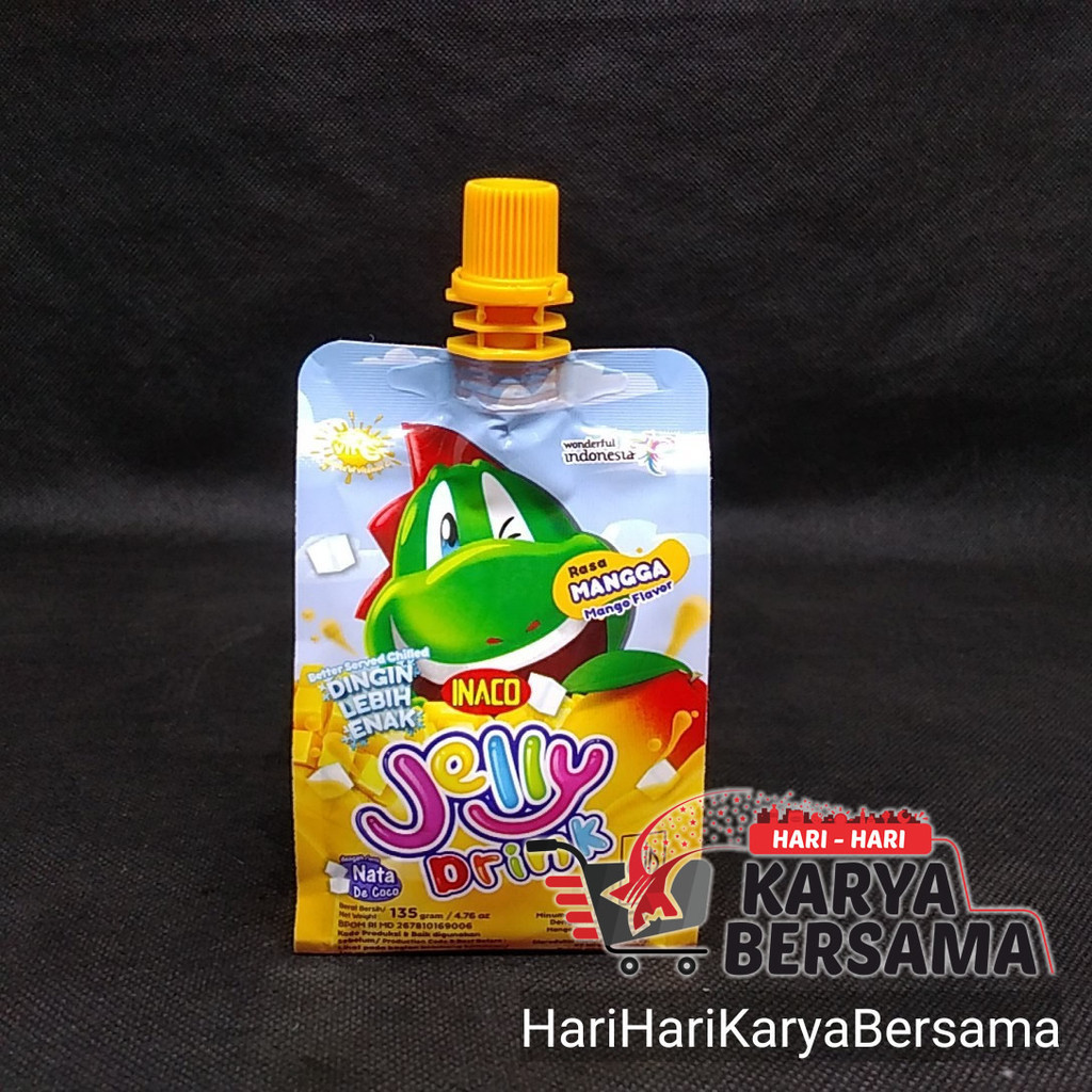 

INACO JELLY DRINK RASA MANGGA POUCH 135GR