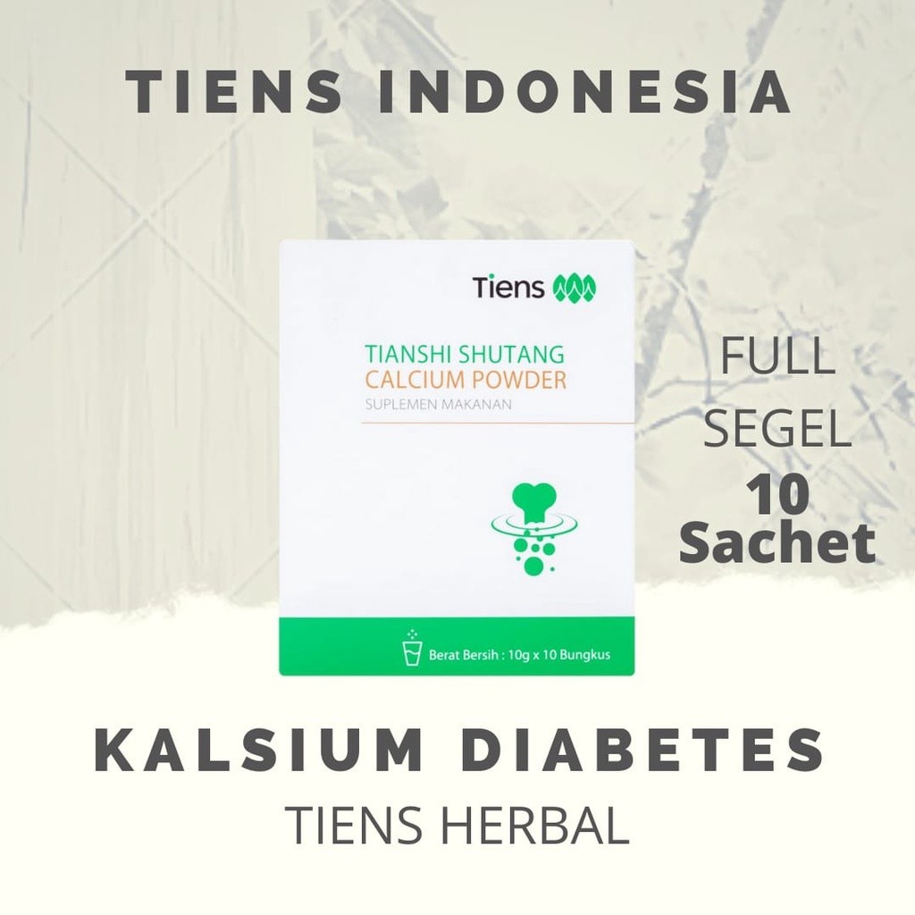 Tiens Shutang Calcium Powder Original | Obat Diabetes