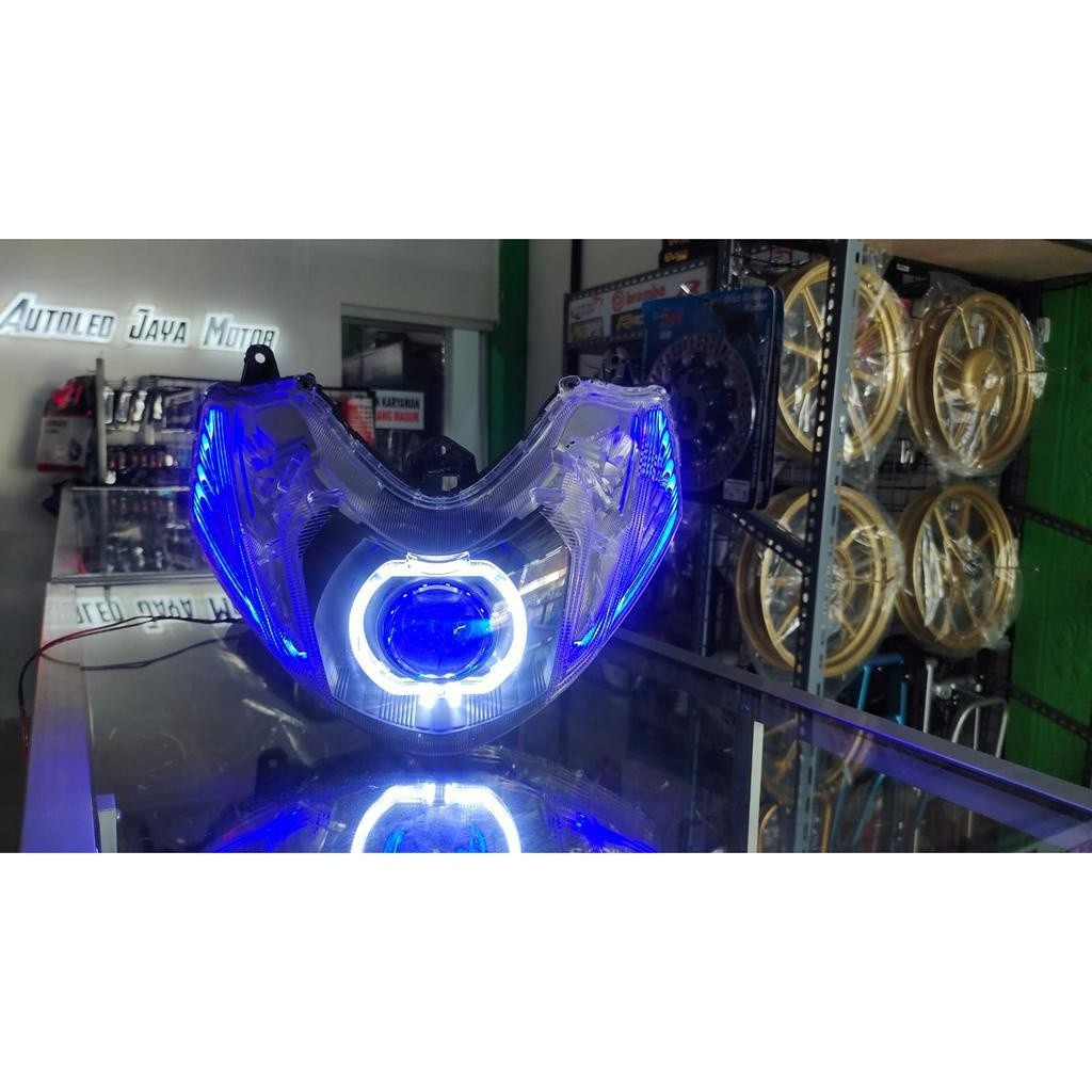 Lampu Depan Lampu Utama Mio M3 Mio Z Costum Biled Aes 2,5 Lengkap Alis