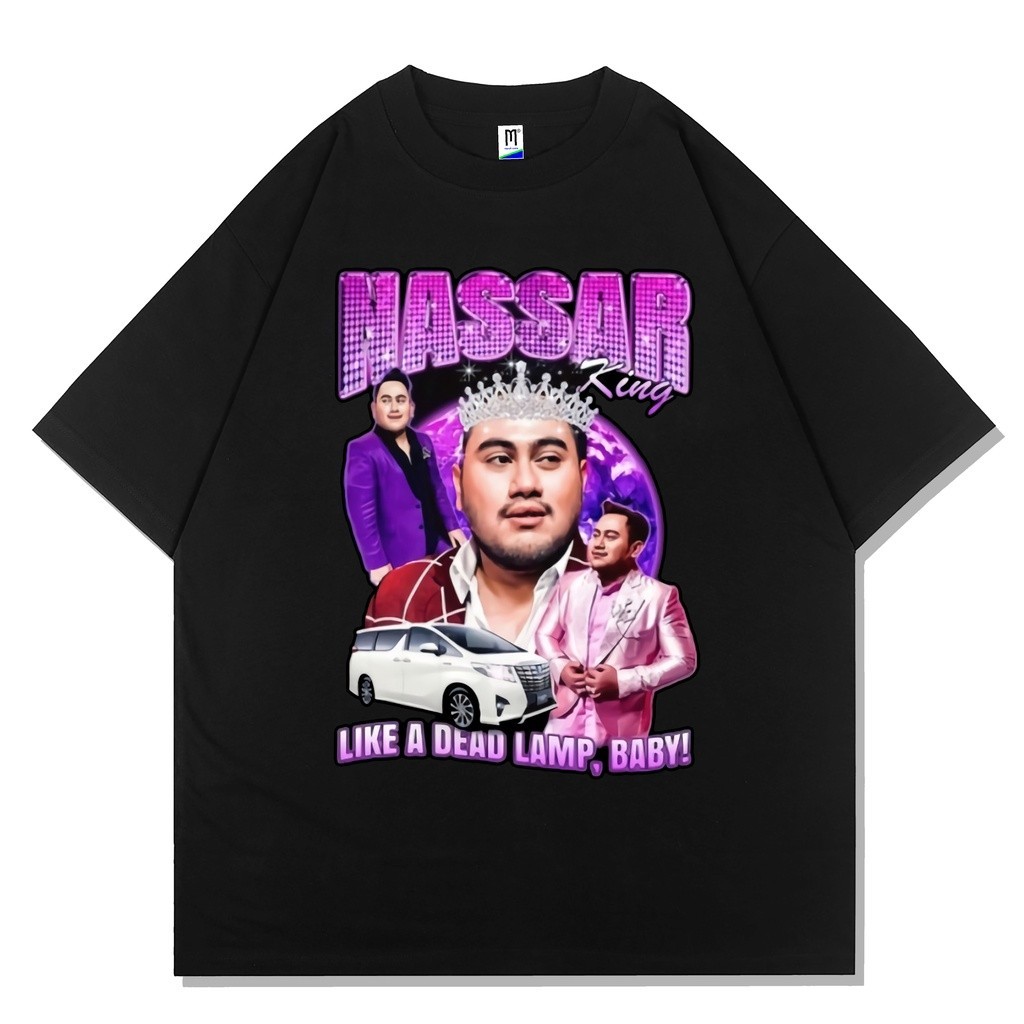 T-shirt Kaos King Nassar | Tag Merch cons | Kaos musik | kaos band | Bootlag |