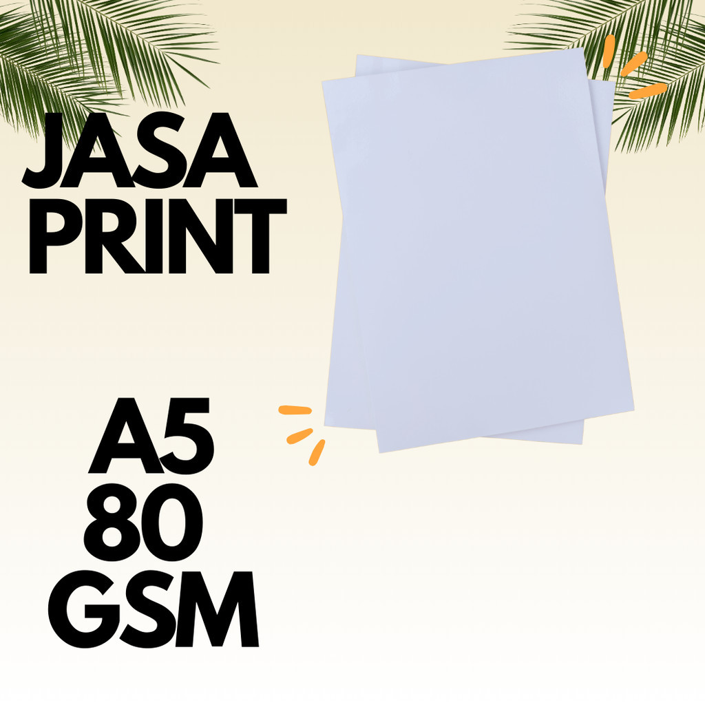 

JASA PRINT A5 80 GSM