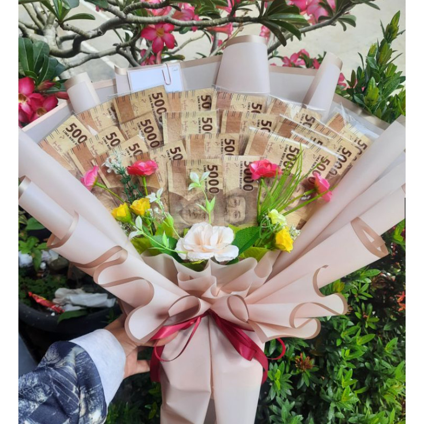MONEY BOUQUET KOSONG - BUKET UANG KOSONG BUKET BUNGA PALSU UANG KOSONG MONEY BUCKET KOSONG buket wis