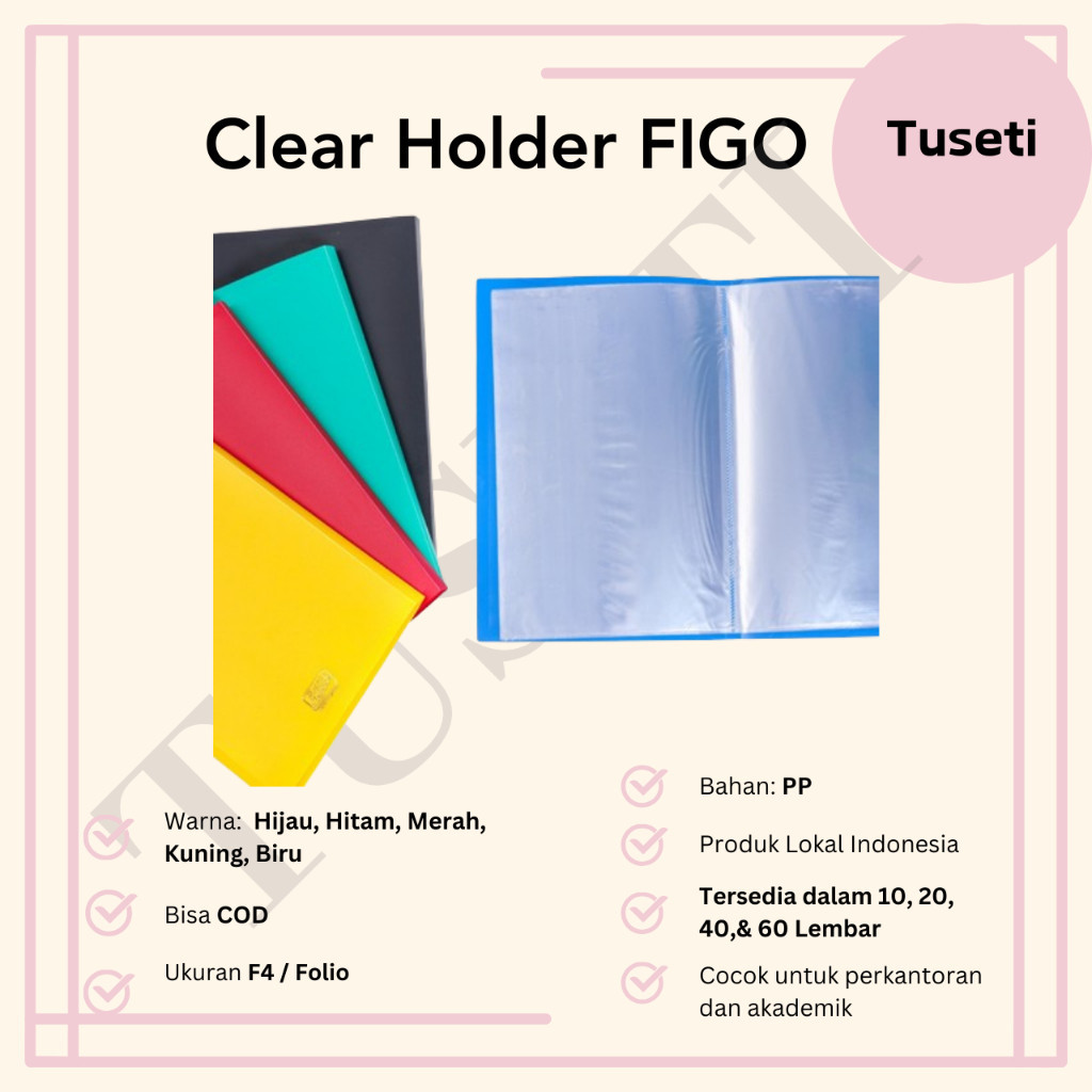 

CLEAR HOLDER ISI 20 40 60 - FIGO