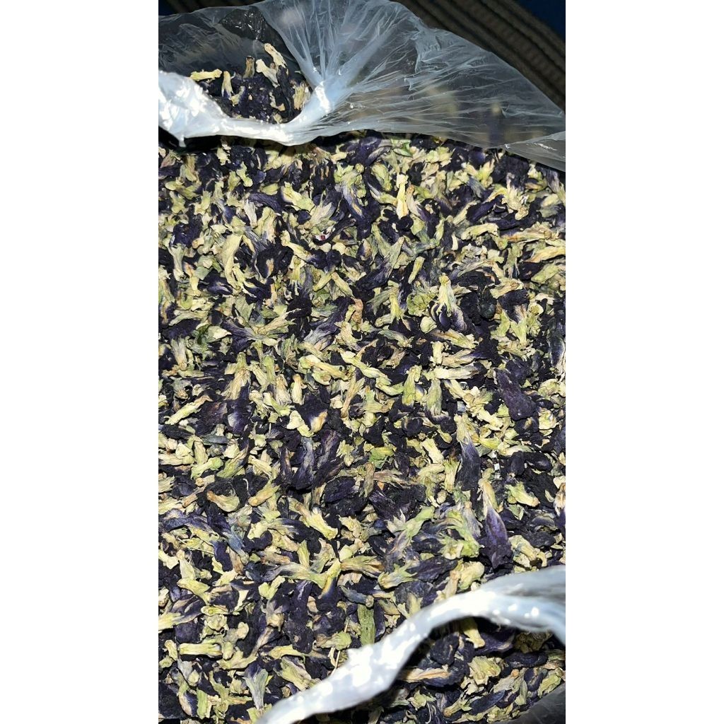 

Bunga telang kualitas premium Teh bunga telang Teh Telang Butterfly Pea 100 gram 200 gram 500 gram/ Bunga Telang Kering Bisa COD