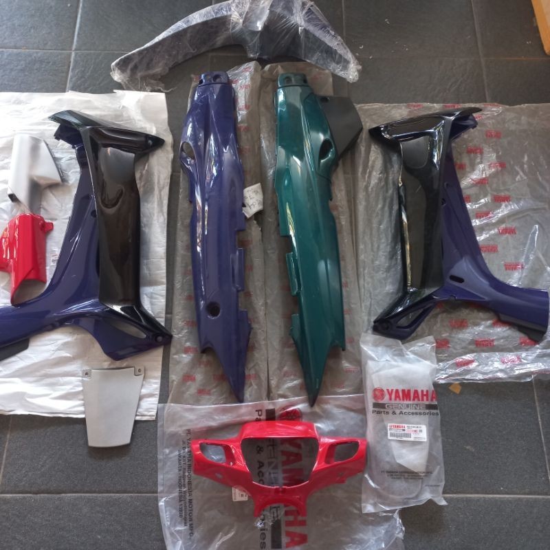 Cover body fullset F1ZR mix warna original bahan repaint cat ulang