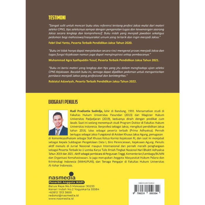 ✨BISA COD✨ - BUKU MENJADI JAKSA (Strategi Lolos CPNS Calon Jaksa) / CPNS Kejaksaan