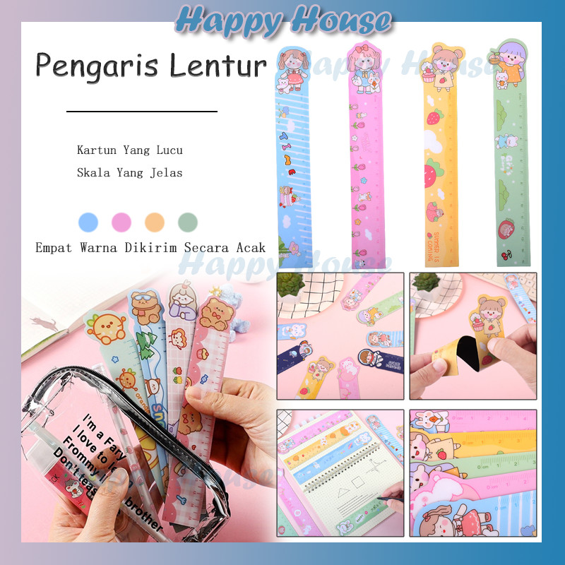 

Pengaris Lentur Flexible Magnet Motif Lucu Pengaris Anak Sekolah Pengaris