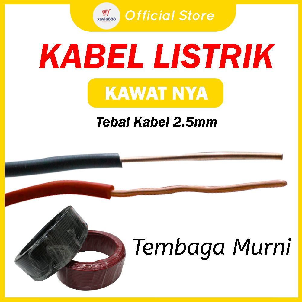 Kabel Listrik Kawat NYA 2.5 mm SNI