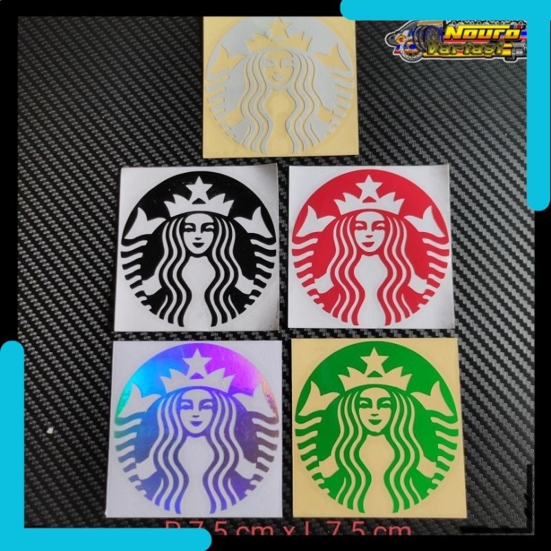 

Aksesoris COD Stiker cutting startbucks LIGHT888