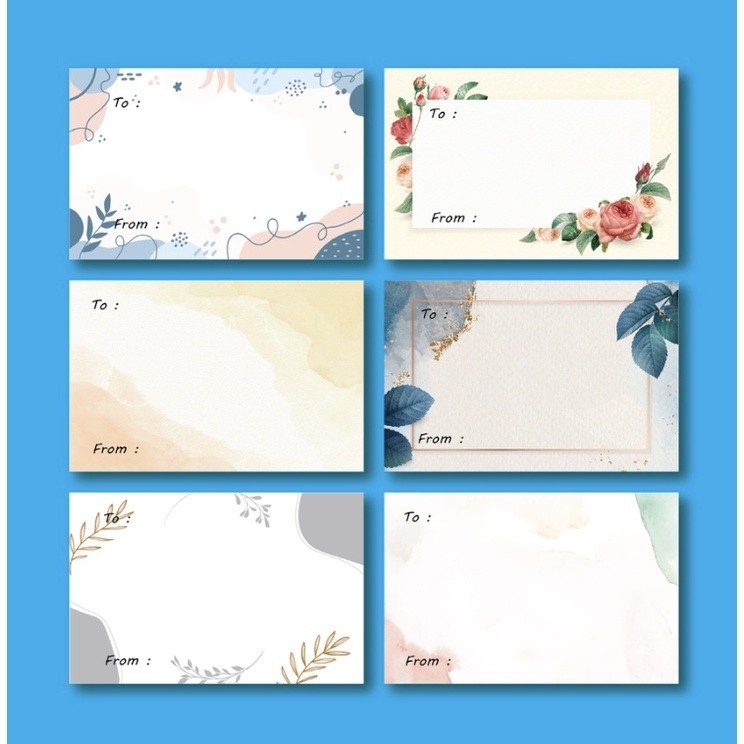 

TAMBAHAN KARTU UCAPAN (UNTUK TULIS UCAPAN)