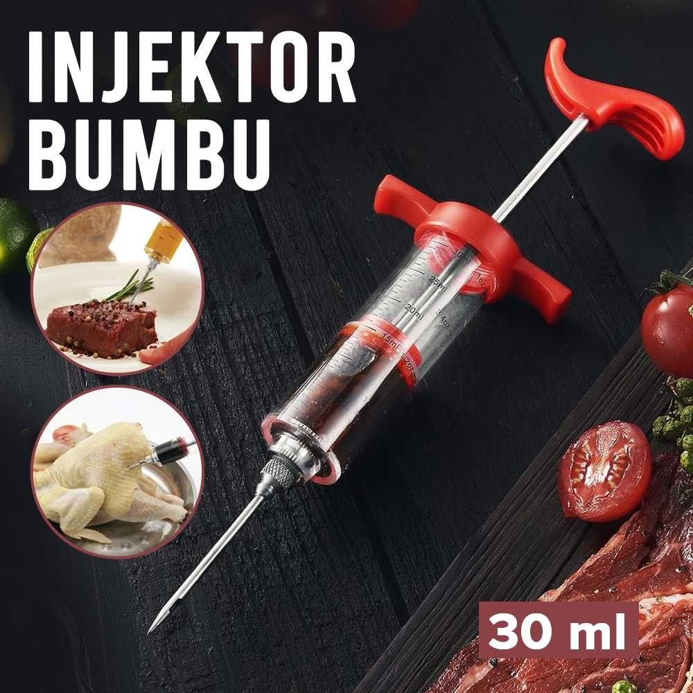 

Delidge Injektor Bumbu Marinasi Daging BBQ Seasoning Injector - HC117