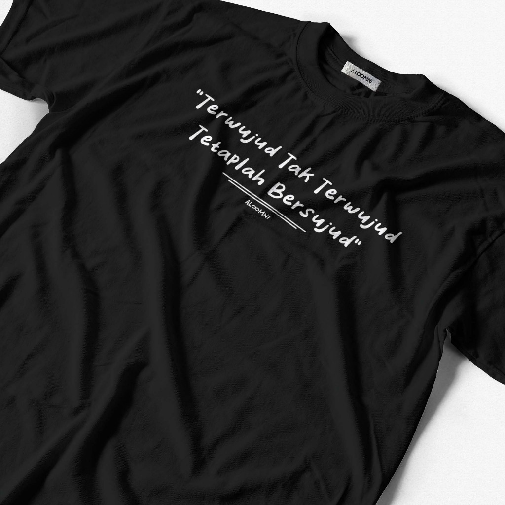 【Ready】 Kaos Terwujud Tak Terwujud cotton