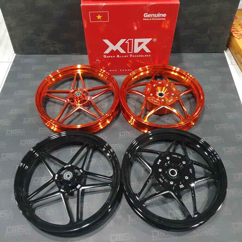 Velg Velek X1R Model Bintang Aluminium CNC Honda Vario 125 150